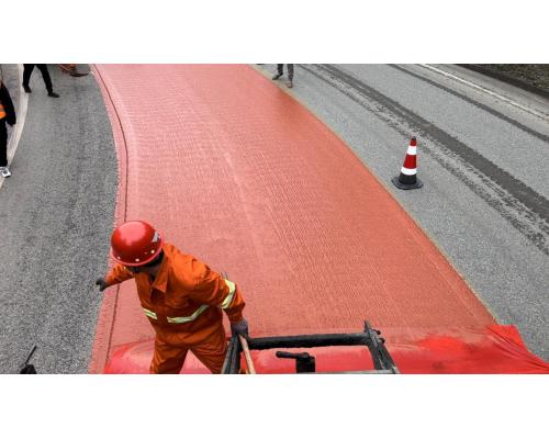 高分子磨耗层高速路