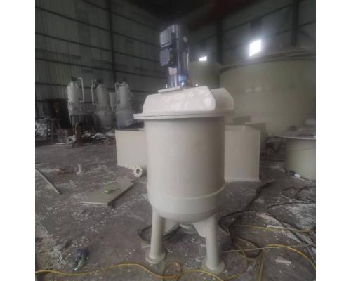 5立方PPH酸碱搅拌罐缠绕工艺无缝焊接