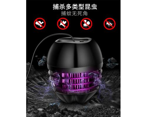 新款无辐射电子驱蚊器孕妇婴儿静音多功能室内电击式灭蚊灯