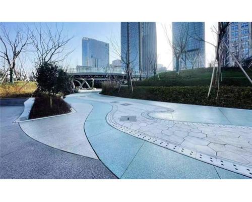 防滑耐磨礫石藝術(shù)混凝土
