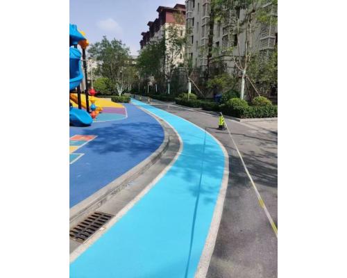 彩色沥青改色路地面工程