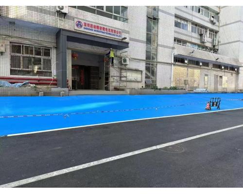 水性聚合物彩色路面