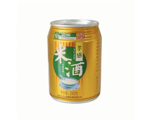 宏龙248克听装米酒原味