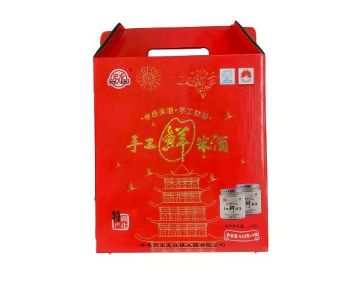 宏龙手工鲜米酒礼盒 520克 4瓶