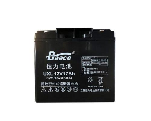 恒力蓄电池UXL12-17技术参数
