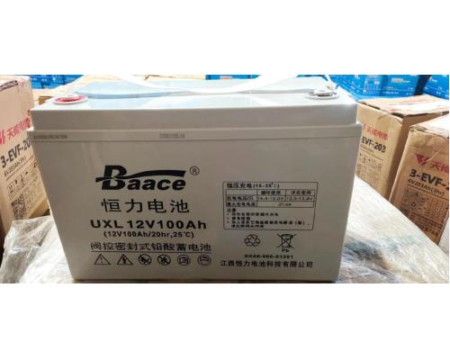 恒力蓄电池UXL12-100技术参数
