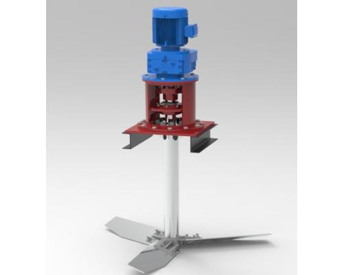 进口聚氨酯叶桨造流潜水低速推流器工作原理