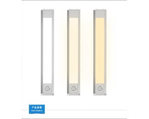 亚马逊新款创意led小夜灯三档多色温人体感应衣柜灯橱柜灯