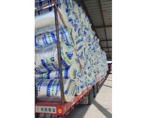 养殖大棚钢结构农业专用保温玻璃棉卷毡