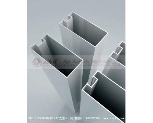 水滴型材铝方通/木纹铝方管定制