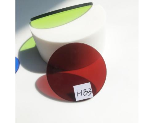 选择吸收型HB3红色光学玻璃