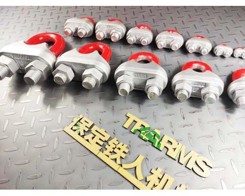 钢丝绳卡头夹头U型夹绳扣紧绳器6mm8mm10mm