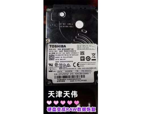 硬盤變成RAW數(shù)據(jù)恢復(fù)