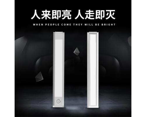 亚马逊新款创意led小夜灯三档多色温人体感应衣柜灯橱柜灯