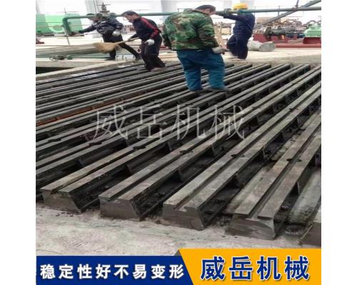 鑄鐵T型槽地軌，提供穩定的制造