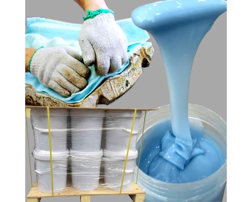 耐高溫液體模具硅膠縮合型系列AB膠制作雕塑模具