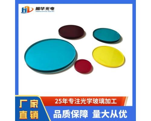 有色濾光片JB510 HB650面增透鍍膜光學玻璃