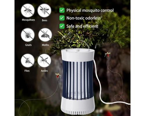 新款熱銷(xiāo)滅蚊燈USB充電款吸入式高壓滅蚊燈二加一靜音室內(nèi)驅(qū)蚊器
