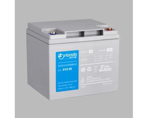 奧蘭德蓄電池D12-38/12v38Ah電源供應(yīng)商