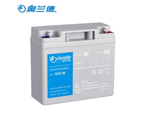 奧蘭德蓄電池D12-18/12v18Ah參數(shù)報(bào)價(jià)