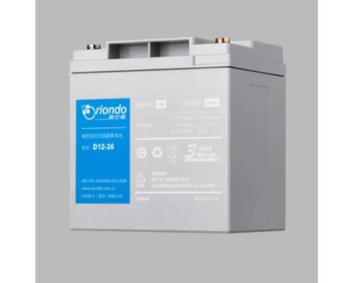 奧蘭德蓄電池D12-26/12v26Ah價(jià)格及型號(hào)