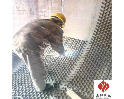 蜗壳管道防磨料施工工艺