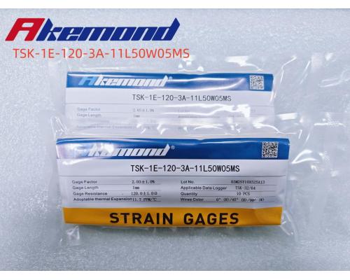 阿克蒙德應力片TSK-1E-120-3A-11L50W05MS應力測試儀專用