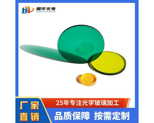 532nm帶通綠色光學玻璃 LB1 LB7 濾光片