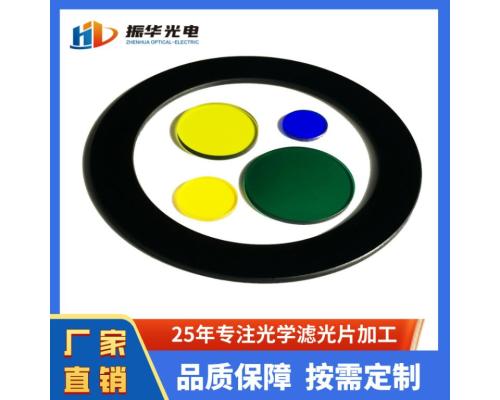 選擇吸收型光學玻璃濾光片LB12綠色濾鏡