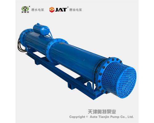 养殖用蓄水池抽排水卧式潜水泵
