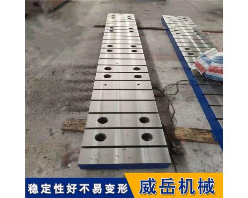 铸铁校验平板脚轮安装方法