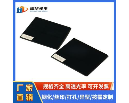 光学玻璃基片HWB800钢化处理耐耐高温滤光玻璃