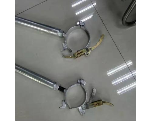 矿用单体防倒器竖着撑住支柱 110mm适配间距稳定连接