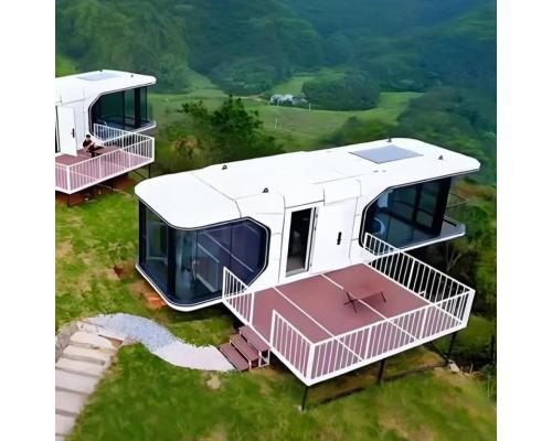 苹果舱太空舱集成别墅集成房设计制造施工售后一体化