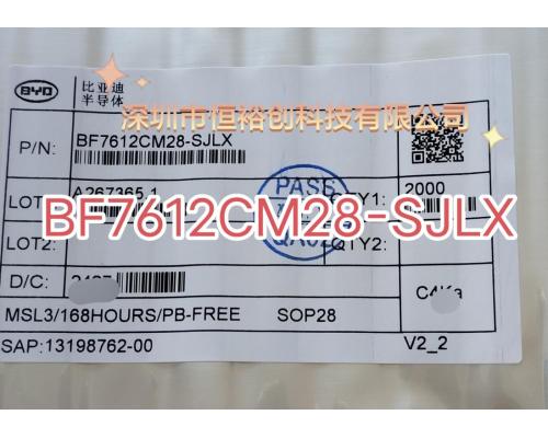 BF7612CM28/BF7612DM20/BF7612CM20/BF7412AM28/BF7412AM20/BF7512DM16/BF7613BM28比亚迪芯片原厂原装长期供应