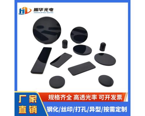 830nm前截止高透滤光片HWB830 黑色玻璃