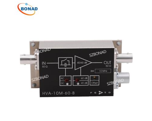 10MHz带宽低噪声电压放大器模块HVA-10M-60-B（德国进口）