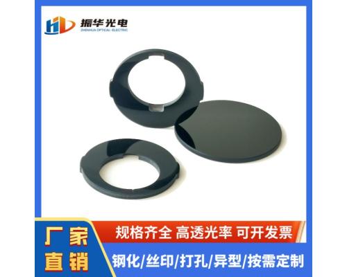 可见光吸收截止HWB850 RG850红外透射滤光镜片 黑玻璃