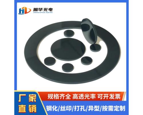钢化红外玻璃镜片HWB850光学仪器专用镀膜滤光片 截止型光学玻璃
