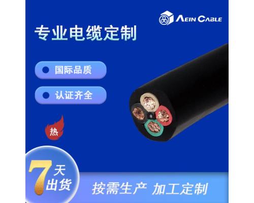 VDE认证橡胶电缆，H07RN-F H05RN-F