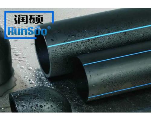源头工厂PE给排水管大口径排水排污管穿线灌溉管道