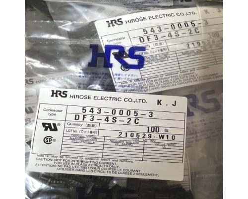 DF3-4S-2广濑连接器外壳母座4P间距2mm
