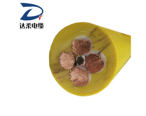 龙门吊卷筒圆电缆