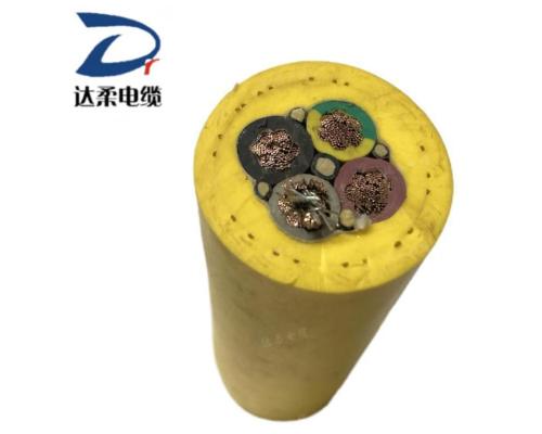 钢包车电缆硅橡胶电缆耐高温卷筒电缆