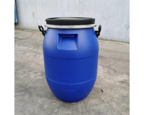 30L塑料桶抱箍桶开口铁箍化工桶25L法兰桶耐酸碱加厚桶30l60L