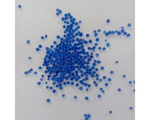 变色硅胶1-3mm小颗粒球形防潮指示剂