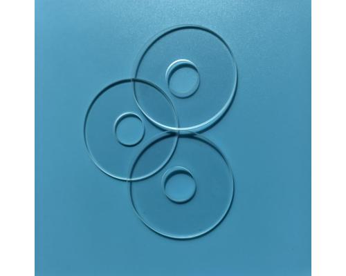 無色透明紫外光學(xué)玻璃定制ZJB260 厚度2mm