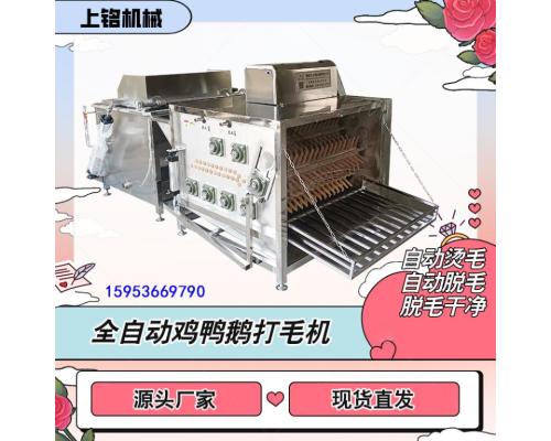 時產400只鴨子燙毛脫毛一體機