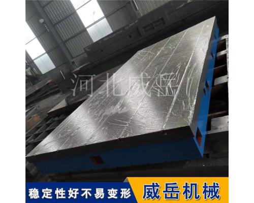 T型槽平台面板足厚精刨加工