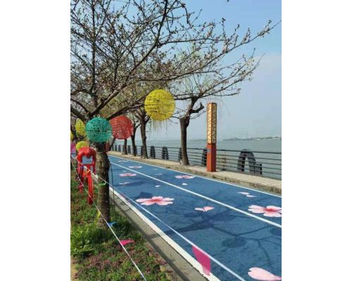 林芝市環島水性SP彩色防滑路面